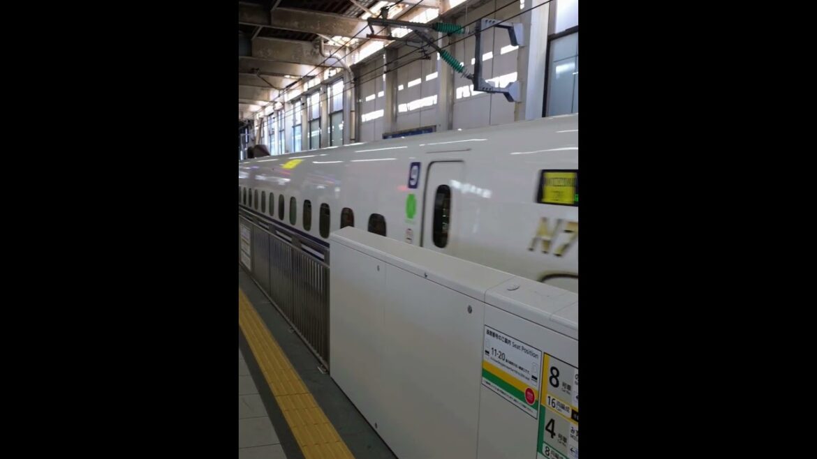 Hiroshima to Kyoto by bullet train Nozomi 28 #travel#hiroshima#japan#kyoto #shortsvideo