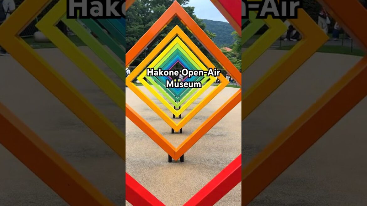 Explore Hakone Open-Air Museum Japan #shortvideo #shorts #japan #hakone #fypシ゚viral #travel