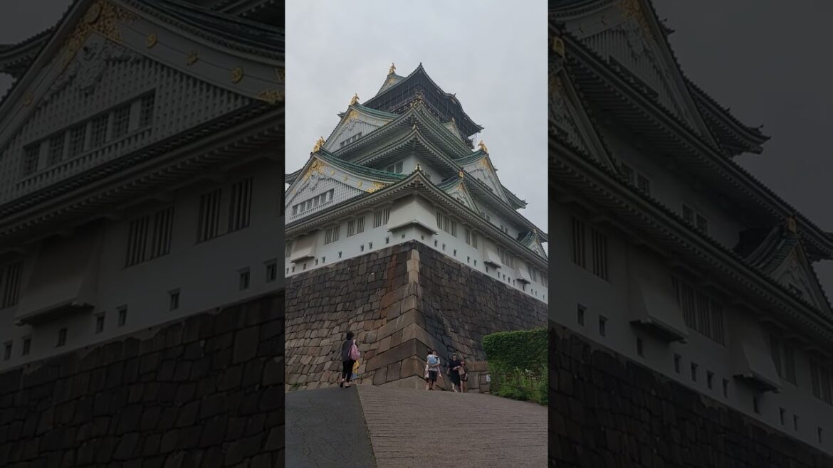 철근 콘크리트로 재건(1931년)된 오사카성 천수각(天守閣)  #워룸#김필재tv