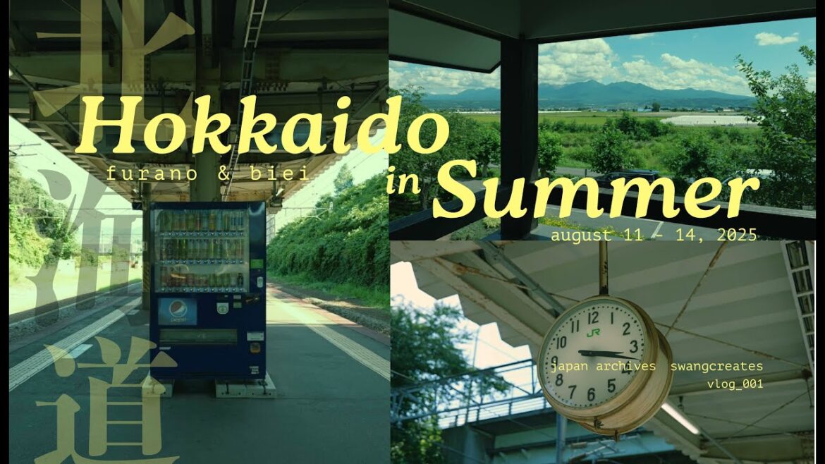japan archives (furano & biei) | :･ﾟ✧ vlog 001 :･ﾟ✧