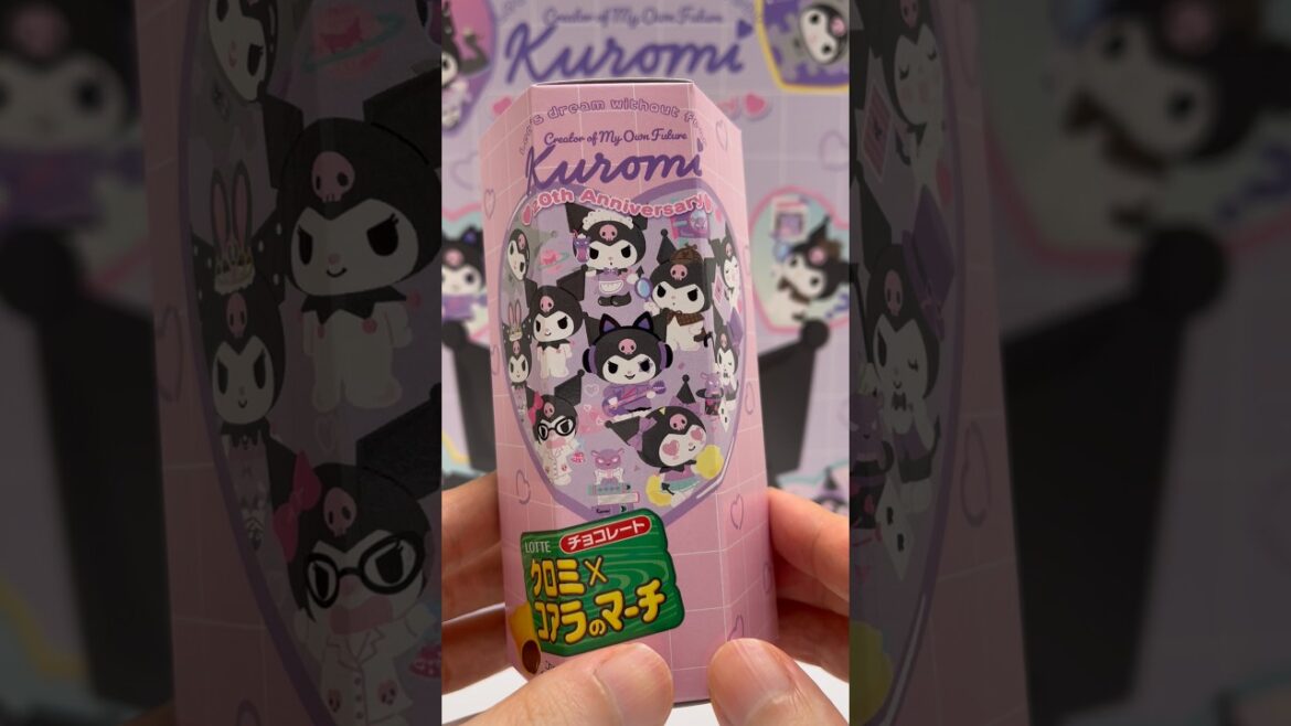 Kuromi collaborate with Koala's March Chocolate Snacks #shorts