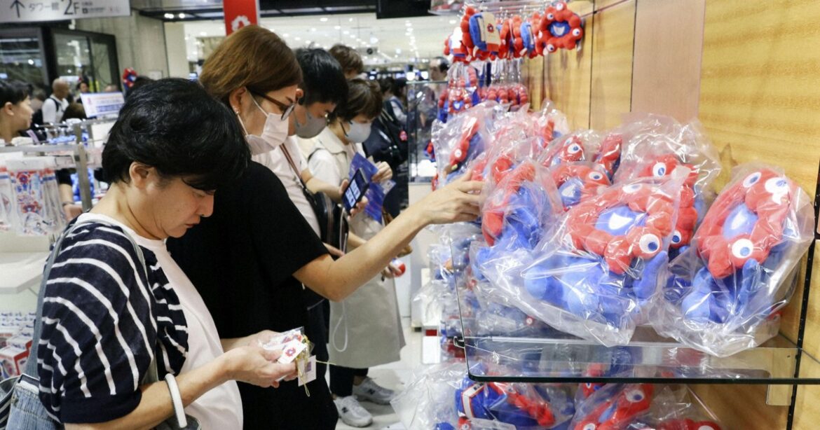 Businesses cashing in as Osaka expo merchandise demand still strong Businesses cashing in as Osaka expo merchandise demand still strong