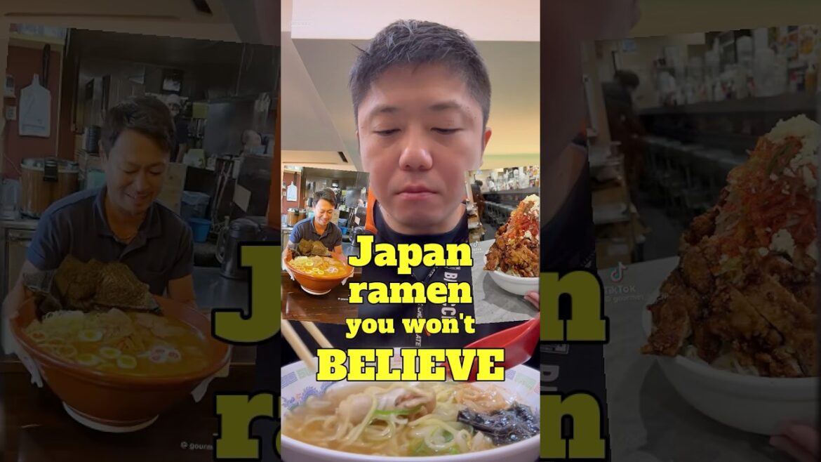 Traditional Food Ramen in Japan 🔥Tokyo Ginza Walking Tour