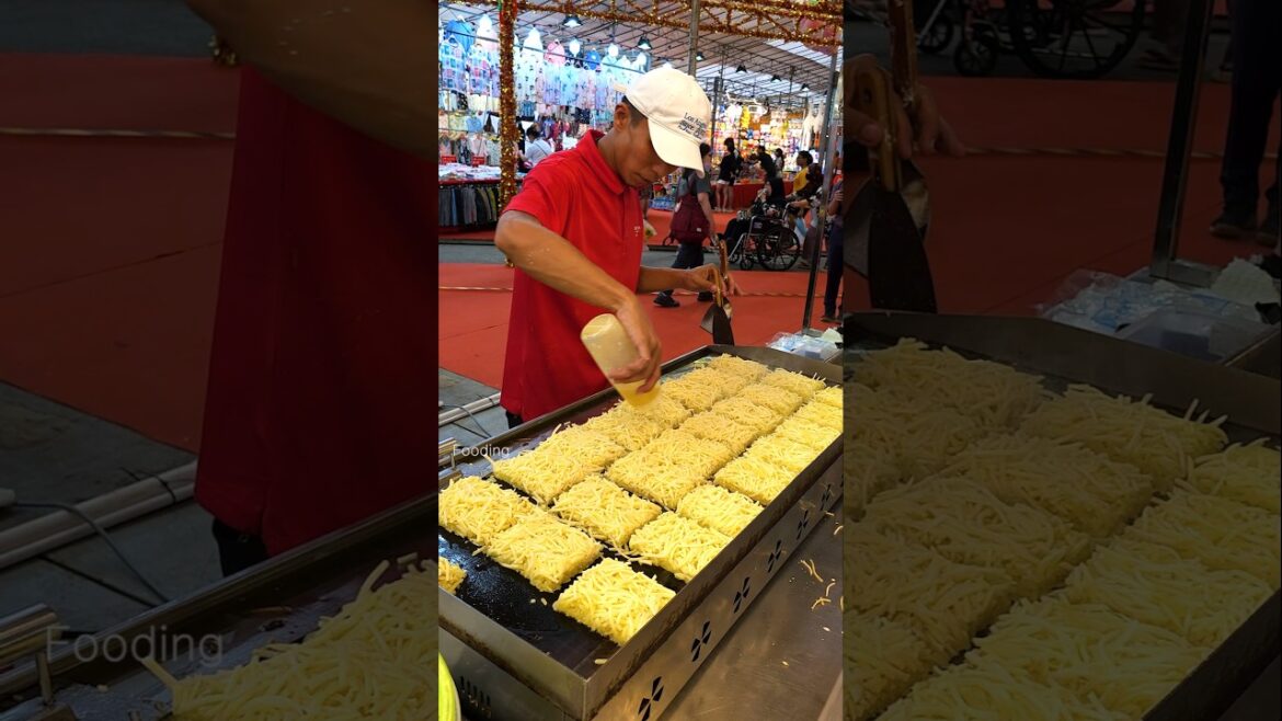Amazing Crispy Potato Pancakes - Singapore Street Food