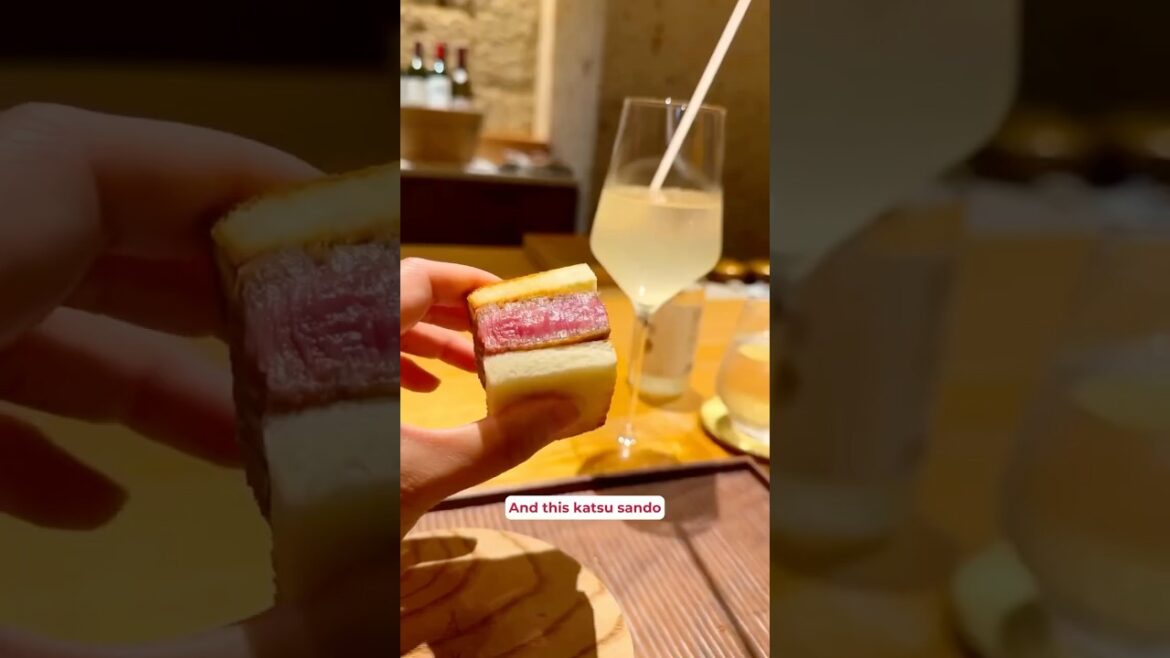 This Wagyu Katsu Sando made me emotional 😭