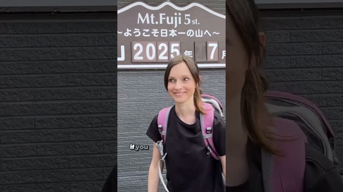 Watch This Before Climbing Mt. Fuji, Japan