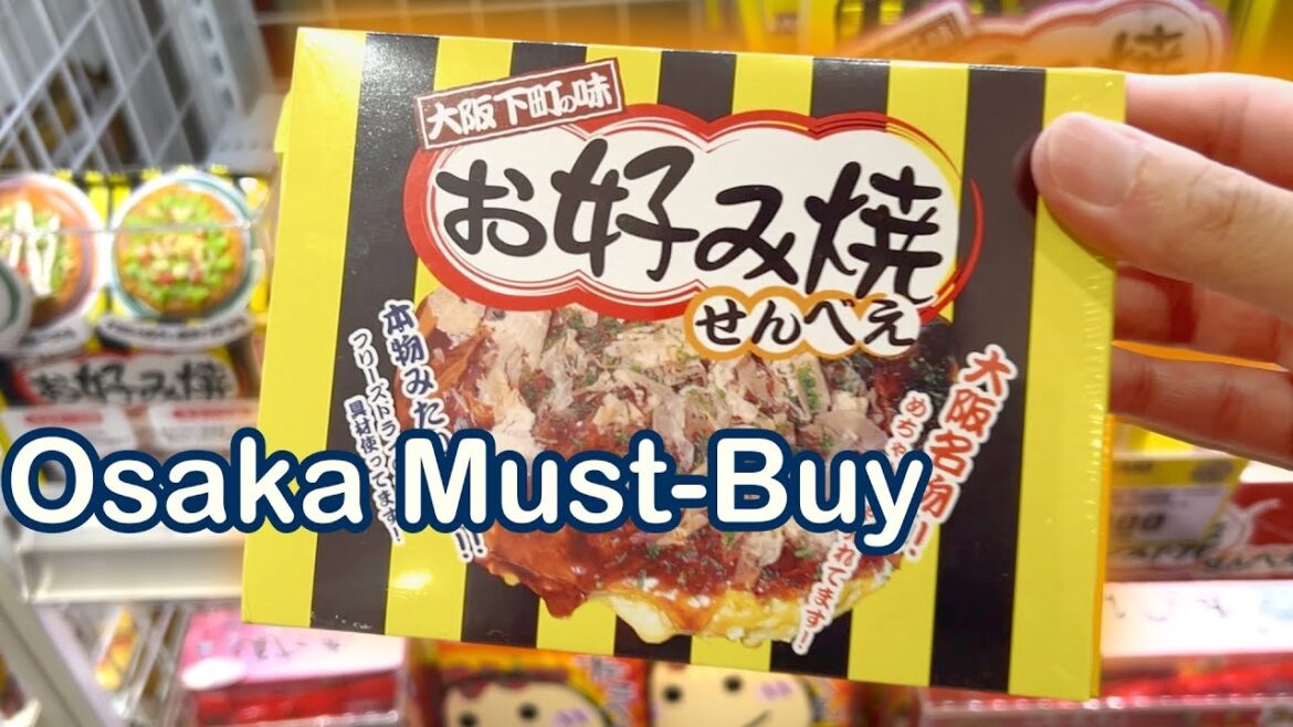 TOP 10 OSAKA Must-Buy Items You Shouldn’t Miss | Shopping Guide in Osaka
