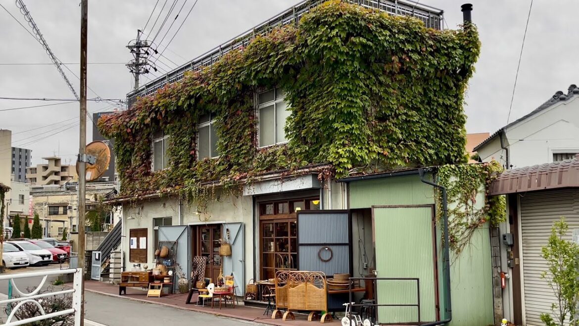 Nagano Ueda Yanagimachi walk, Japan [4K HDR]