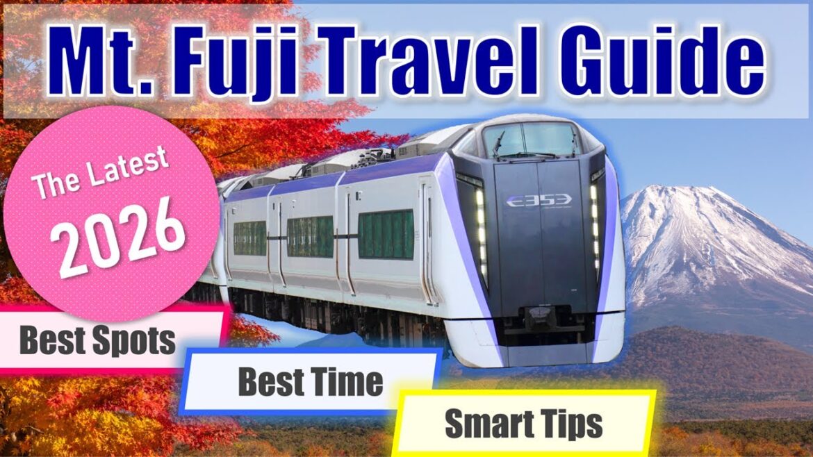 🗻Mt. Fuji Travel Guide🗻When to Go, Where to See, How to Plan