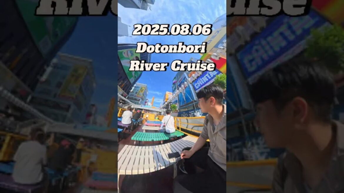 오사카 도톤보리 리버크루즈 🇯🇵 | 일본여행 브이로그 오사카 도톤보리 리버크루즈 🇯🇵 | 일본여행 브이로그