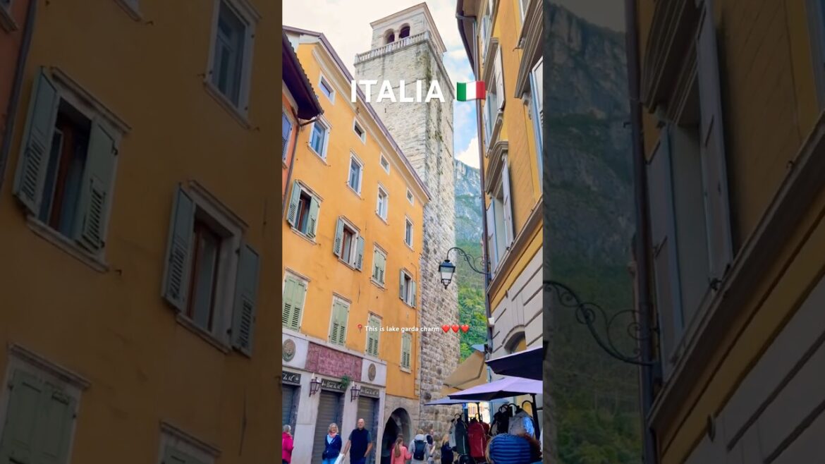Best Places to visit in Italy | Lake Garda italy Walking Tour #italy #travel #travelvlog #traveltips