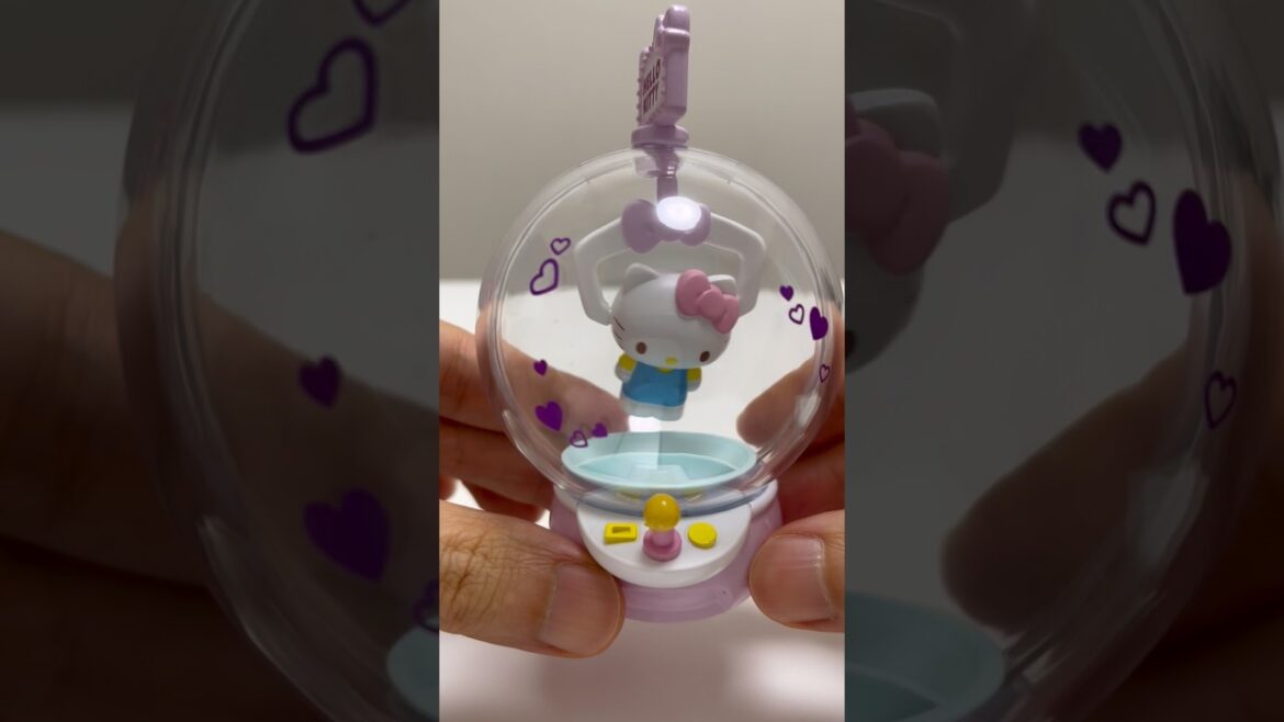 Hello Kitty and Sanrio Characters Crane Game Miniature Figure #shorts