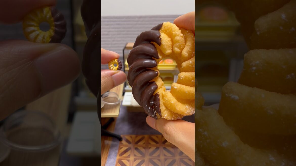 🥯Misdo Japanese Donut Shop Re-Ment Miniature Angel French #shorts