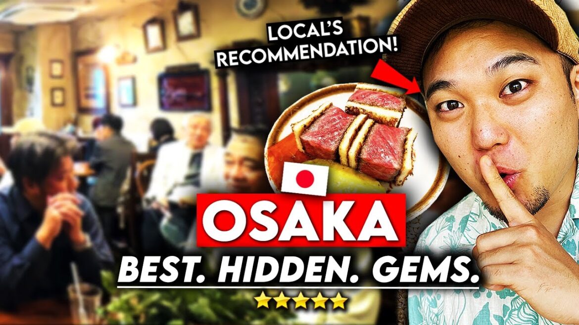 Top 8 HIDDEN Attractions in Osaka, Japan (Tourists Don’t Know!)