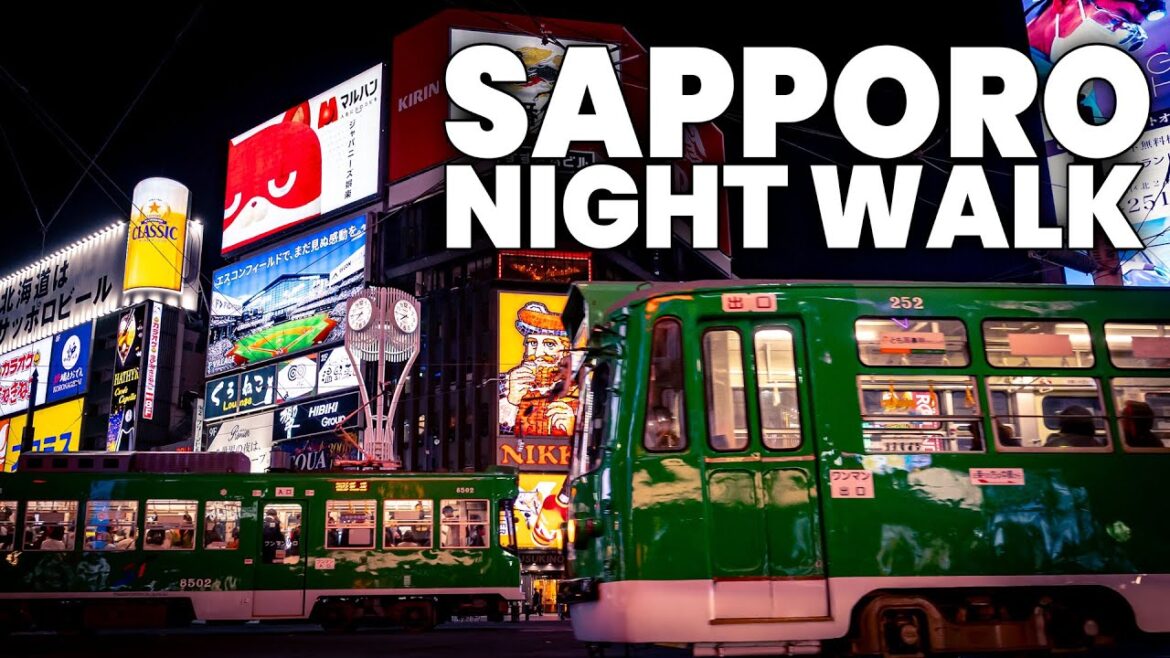 Sapporo City Night Walk – Susukino Through Tanuki Koji Street | Hokkaido Sapporo City Night Walk - Susukino Through Tanuki Koji Street | Hokkaido
