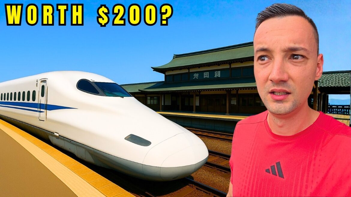 $200 Japanese 1st Class Train Tokyo To Hiroshima 🇯🇵