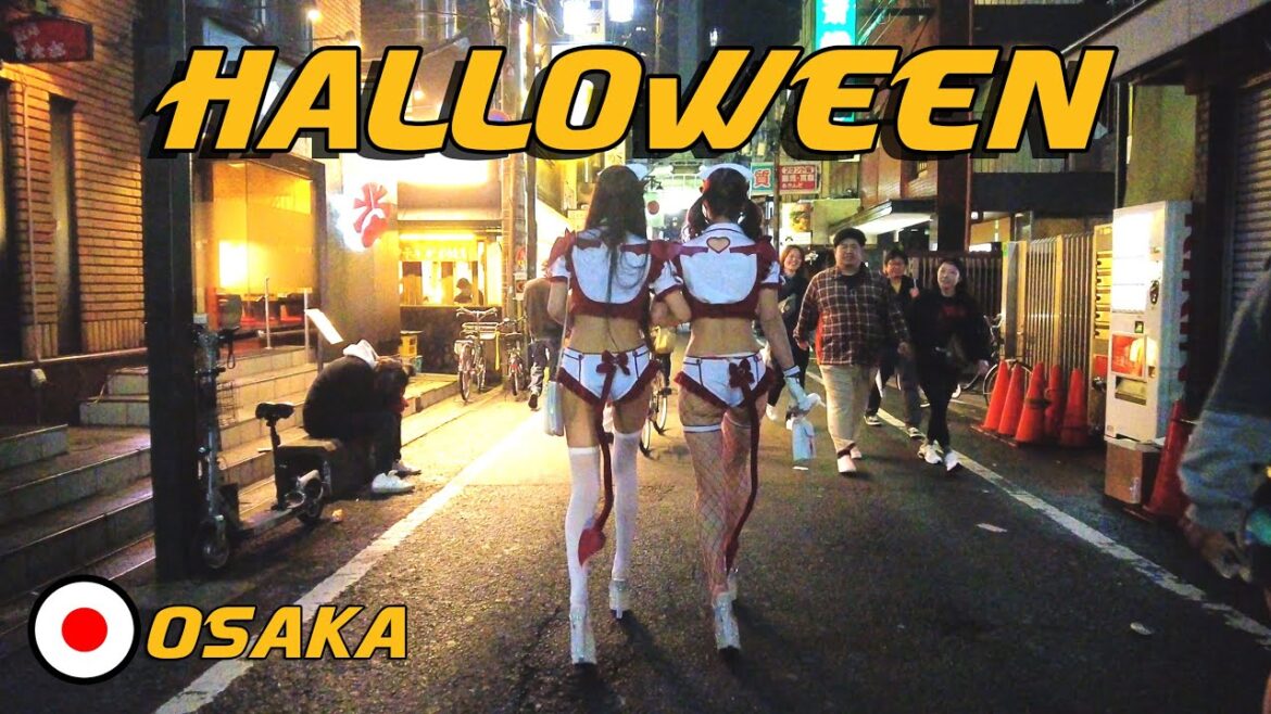 🔴 HALLOWEEN en OSAKA 🇯🇵 #halloween #osaka #japon #japan 🔴 HALLOWEEN en OSAKA 🇯🇵 #halloween #osaka #japon #japan