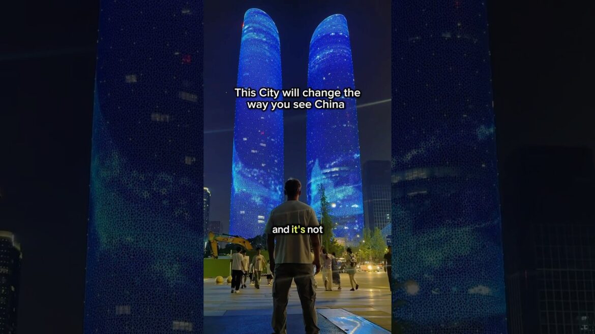 This City in China will surprise you! #china #chengdu