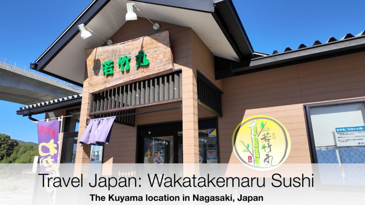 Travel Japan: Wakatakemaru Sushi in Nagasaki, Japan
