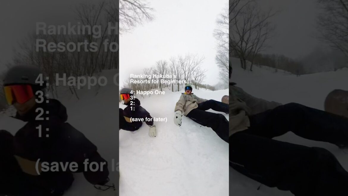 Ranking Hakuba’s Ski Resorts for Beginners 🏂 Ranking Hakuba’s Ski Resorts for Beginners 🏂