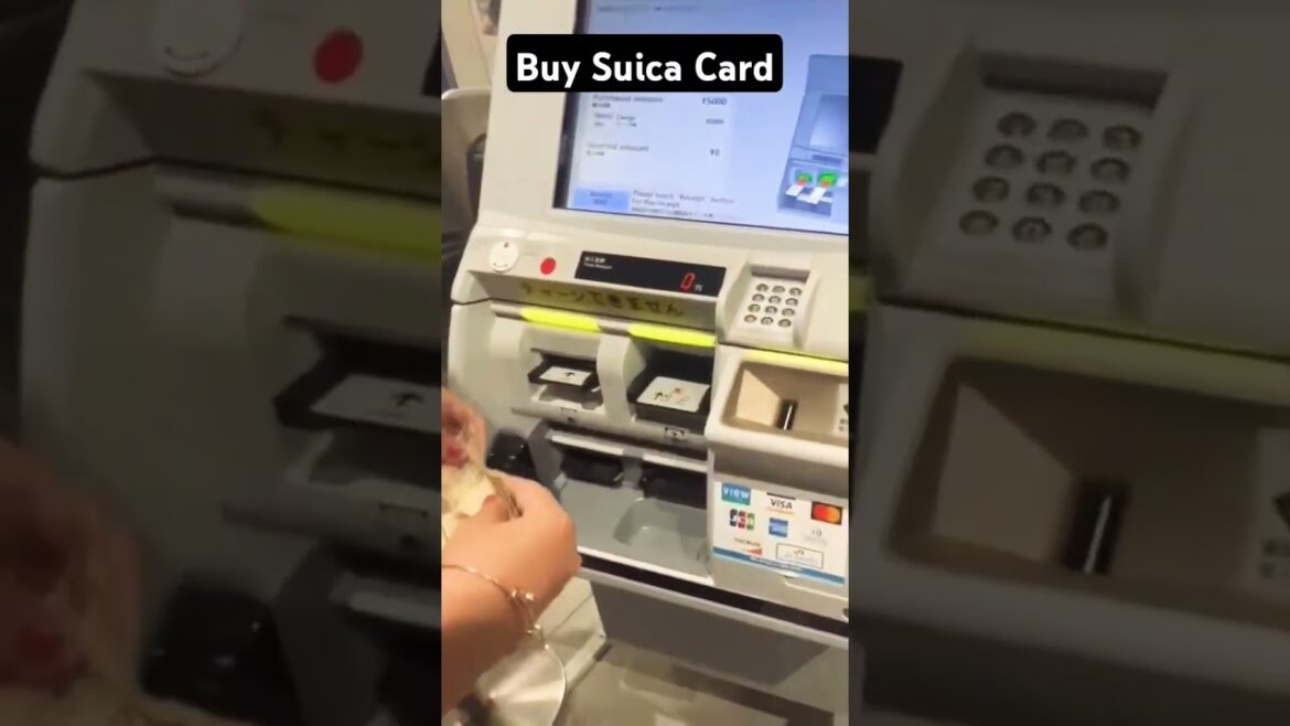 How to Buy a Welcome Suica Card at the Airport! #welcomesuica #suica #tokyo