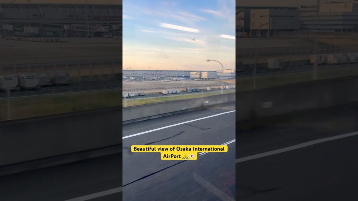 Osaka International AirPort 🇯🇵 #japan #osaka #airport #tourist #travel #sakura #hiroshima