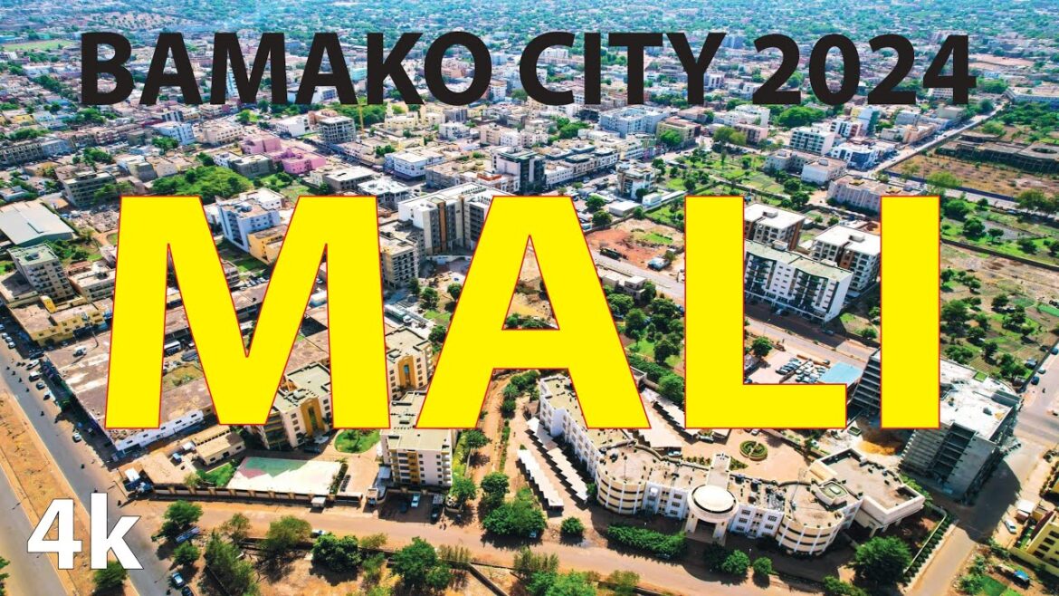 Bamako City 2024 , Mali 4K By Drone