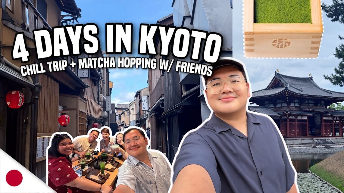 EXPLORING KYOTO + MATCHA HOPPING WITH FRIENDS! 🇯🇵 | Ivan de Guzman