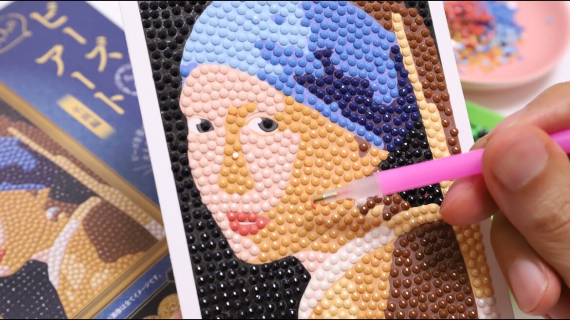 DIY Diamond Painting for Adults 'Girl with a Pearl Earring' by Johannes Vermeer