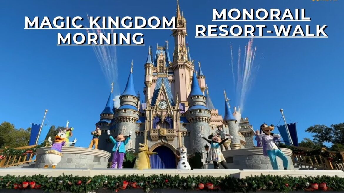 🔴 LIVE STREAM: Disney World | Magic Kingdom "Let the Magic Begin" Opening | Day 71 of 121 ✨ November