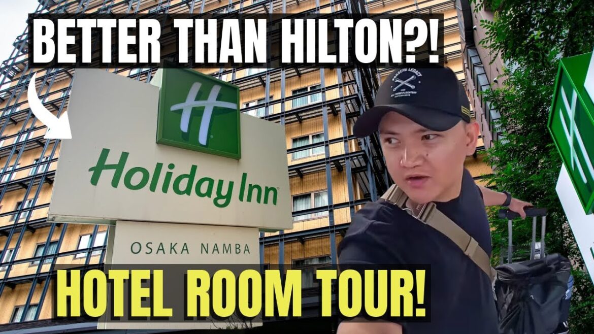 I Found The BEST Budget Hotel in Osaka at Holiday Inn Namba: Japan Travel Guide