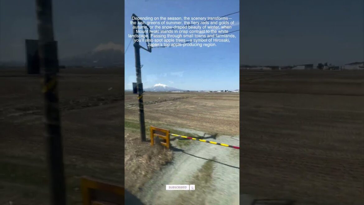 Japan - Amori to Hirosaki - Mount Iwaki (1)