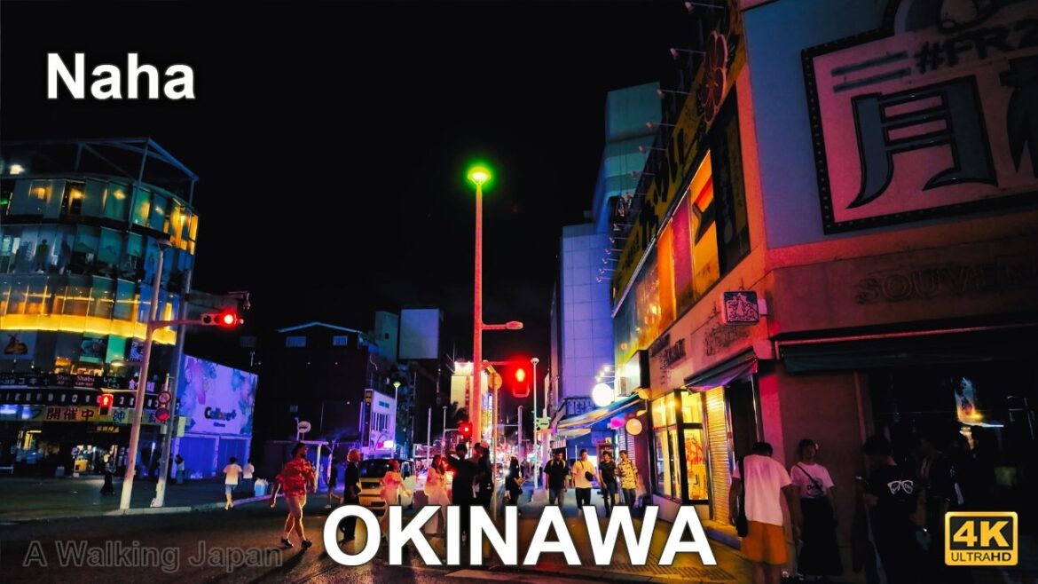 Naha, Kokusai-dori Night Walking Tour at Okinawa, Japan 2025. Naha, Kokusai-dori Night Walking Tour at Okinawa, Japan 2025.