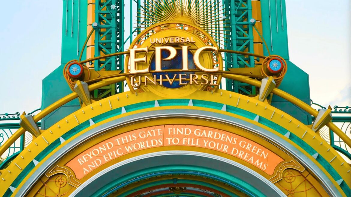 Universal Epic Universe - 2025 FULL Tour & Ride POVs | 4K 60FPS