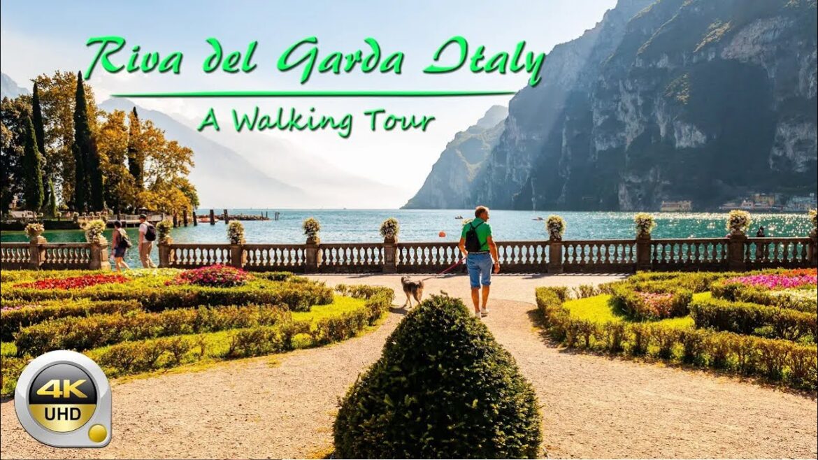 Riva del Garda - Italy | Coastal Walking Tour | 4K - [UHD]