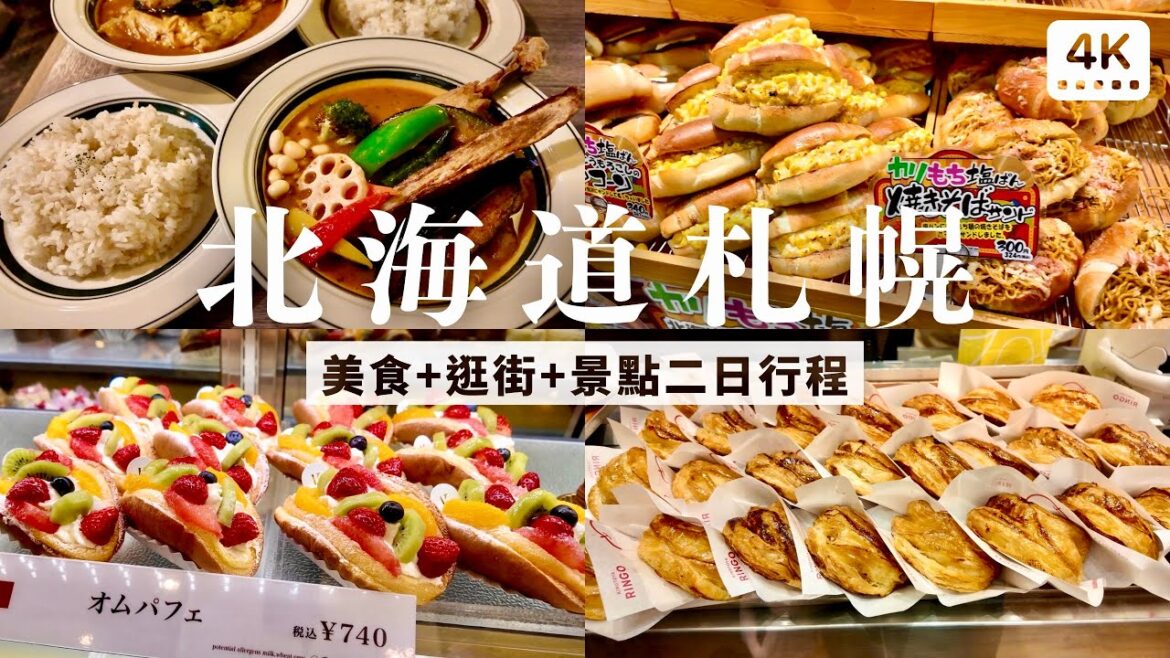 北海道札幌 二日行程｜ 札幌必吃必逛推薦❗️湯咖哩、水果蛋糕卷、蘋果派、奶油鬆餅吃不停🥞｜日本自助旅行 自由行攻略