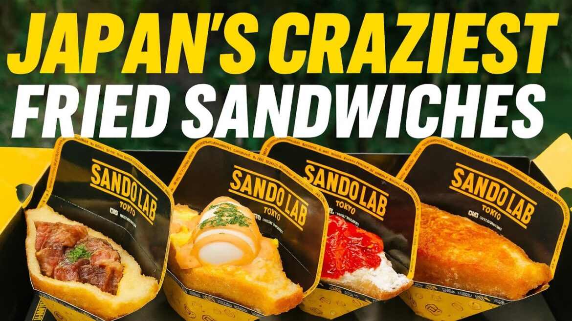 Tokyo’s New Fried Sandwiches Are INSANE! Tokyo’s New Fried Sandwiches Are INSANE!
