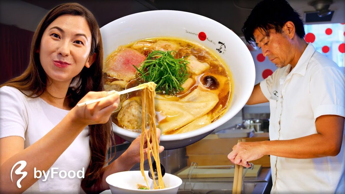Inside the World's FIRST Michelin-Star Ramen Shop in Japan! 🍜⭐️