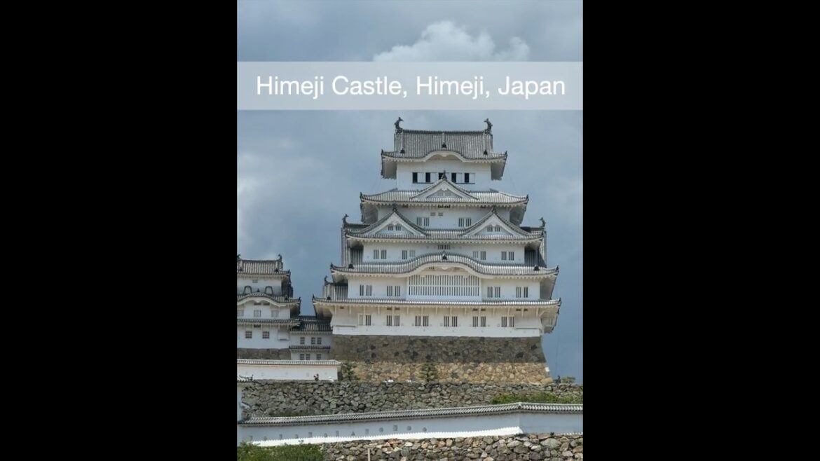 Beautiful Himeji Castle in Himeji, Japan #shorts #japan #himejicastle Beautiful Himeji Castle in Himeji, Japan #shorts #japan #himejicastle