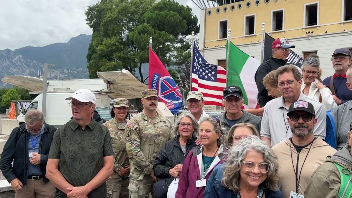 10th Mountain Division Descendants Association visit to Lake Garda, Italy, Sept. 23, 2025.