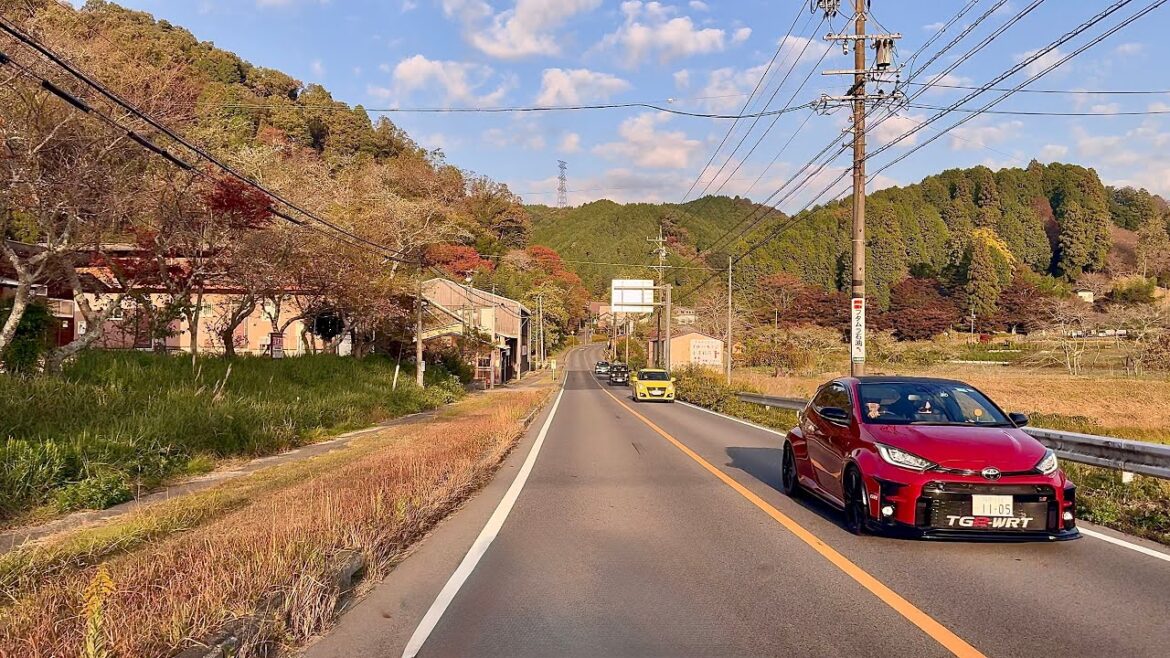 Remote Countryside Road at Obara Town Toyota City Aichi Prefecture | JAPAN Road Trip | 4K HDR