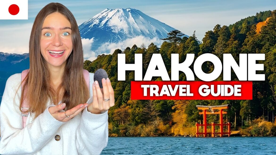 Day Trip from Tokyo - Hakone 🇯🇵 Mt. Fuji Views, Volcanic Valley, Black Eggs & Pirate Ships!