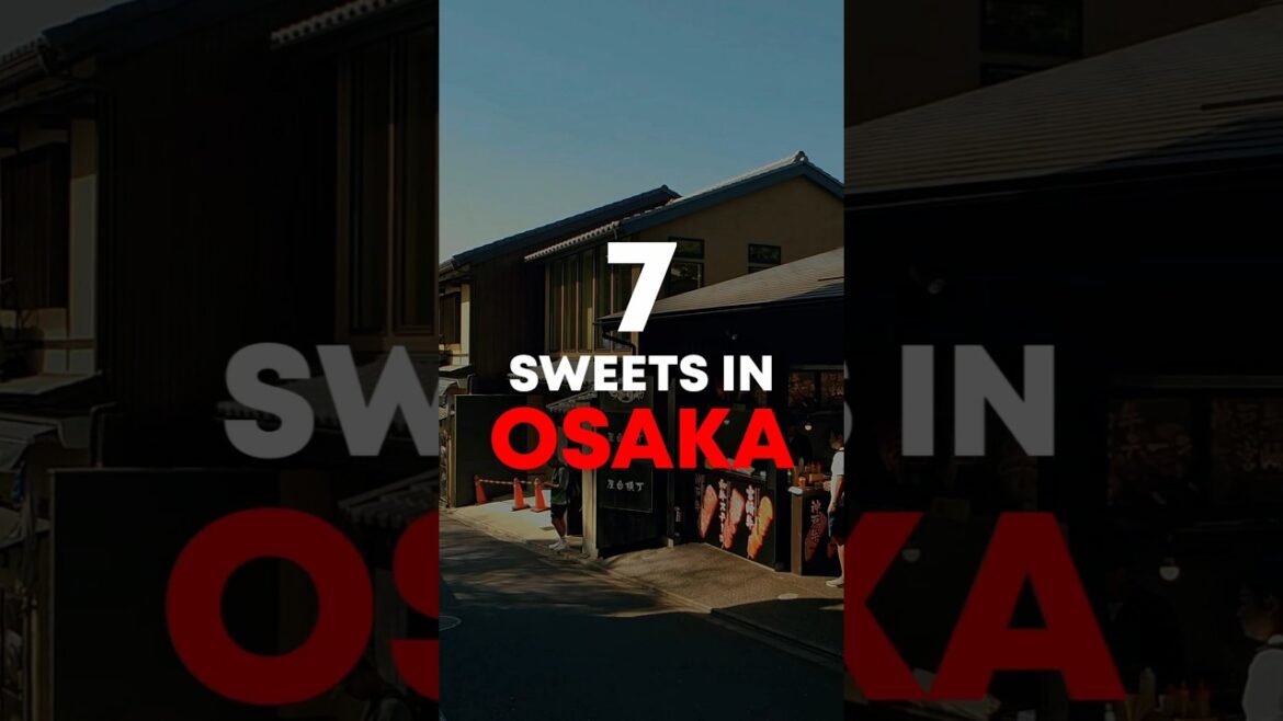 Here are 7 delicious treats in Osaka that you cant miss #osaka #osakaeats #travel #japan #japantrip