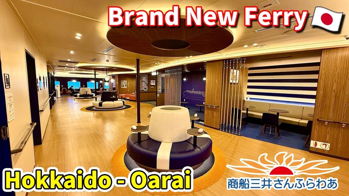 I Tried Japan’s New All-Private Room Ferry 🛳️ Hokkaido → Tokyo(via Oarai Port)