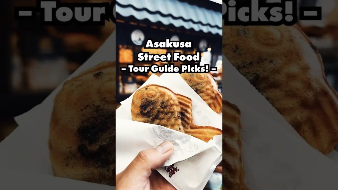 Asakusa Street Food Guide  | 3 Must-Try Japanese Snacks in Tokyo!
