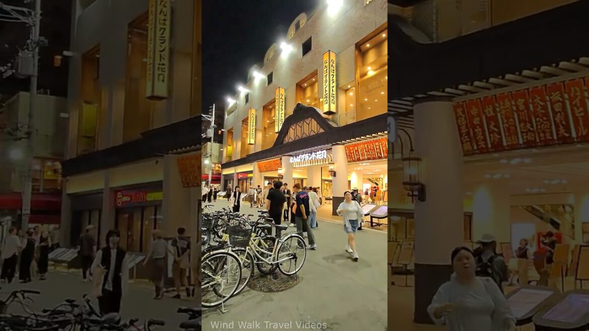 Sennichimae Shopping Street 千日前商店街 in Namba Osaka Japan 🇯🇵 2025 Night Walking Tour Vlog