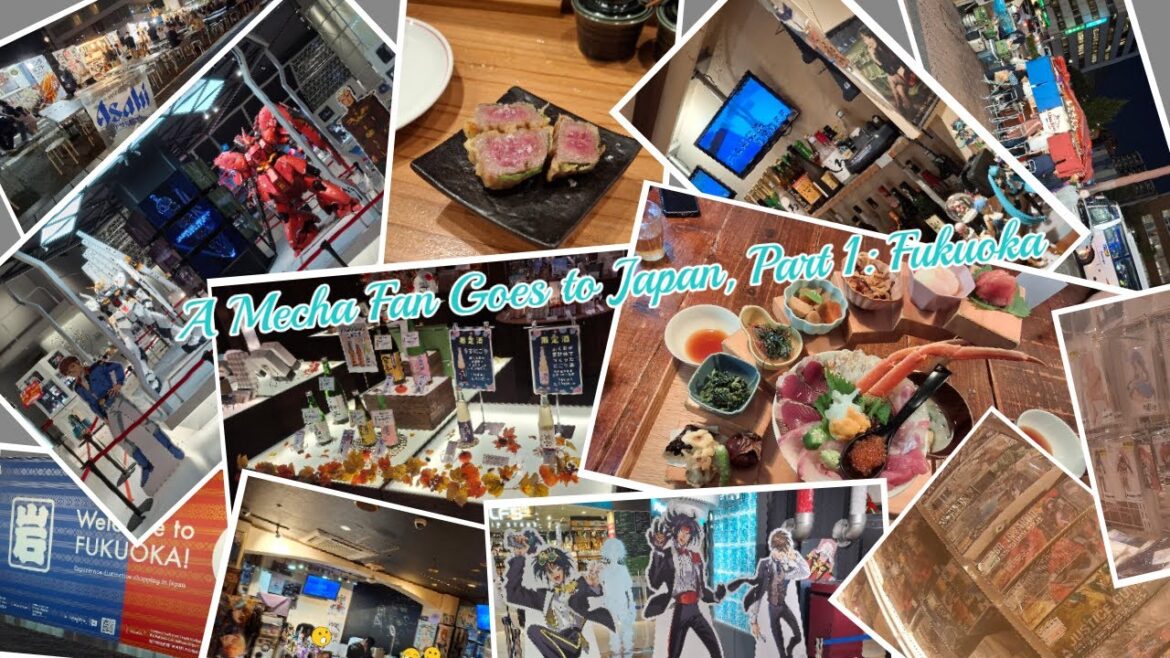 A Mecha Fan Goes to Japan (2025), Part 1: Fukuoka