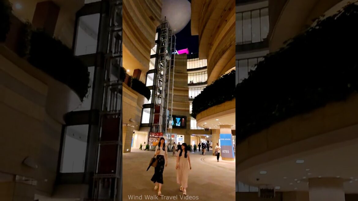 Namba Parks なんばパークス Osaka Japan 🇯🇵 2025 Night Walking Tour Vlog & Travel Guide