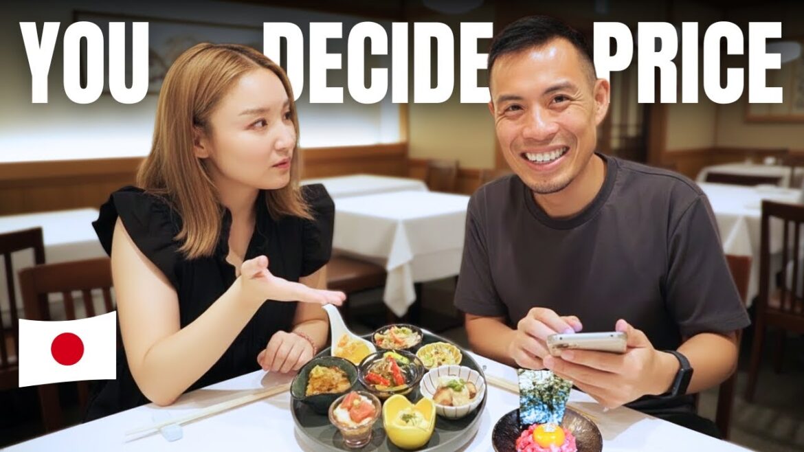 Japanese Restaurant That Lets YOU Decide the Price