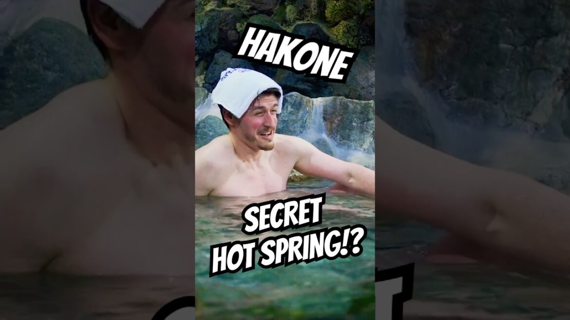 Hidden Onsen Above Hakone-Yumoto Station! | Kappa Tengoku #shorts
